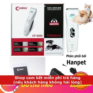Tonder codos cp6800 - lưỡi & sạc tông đơ máy chuyên dụng cắt và cạo lông chó mèo