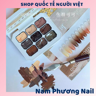 Gel đặc dặm ombre Qingyou 9 màu hàng CAO CẤP 🌸 Nam Phương Nail 🌸