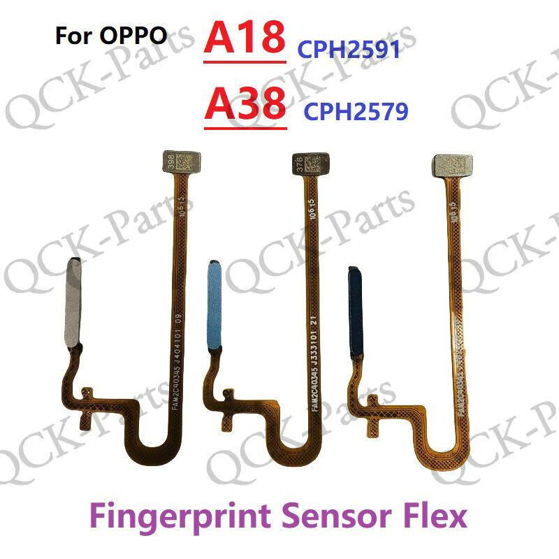 Dành Cho OPPO A18 A38 CPH2591 CPH2579 In Ngón Tay Cảm Biến Vân Tay Nút Linh Kiện Thay Thế
