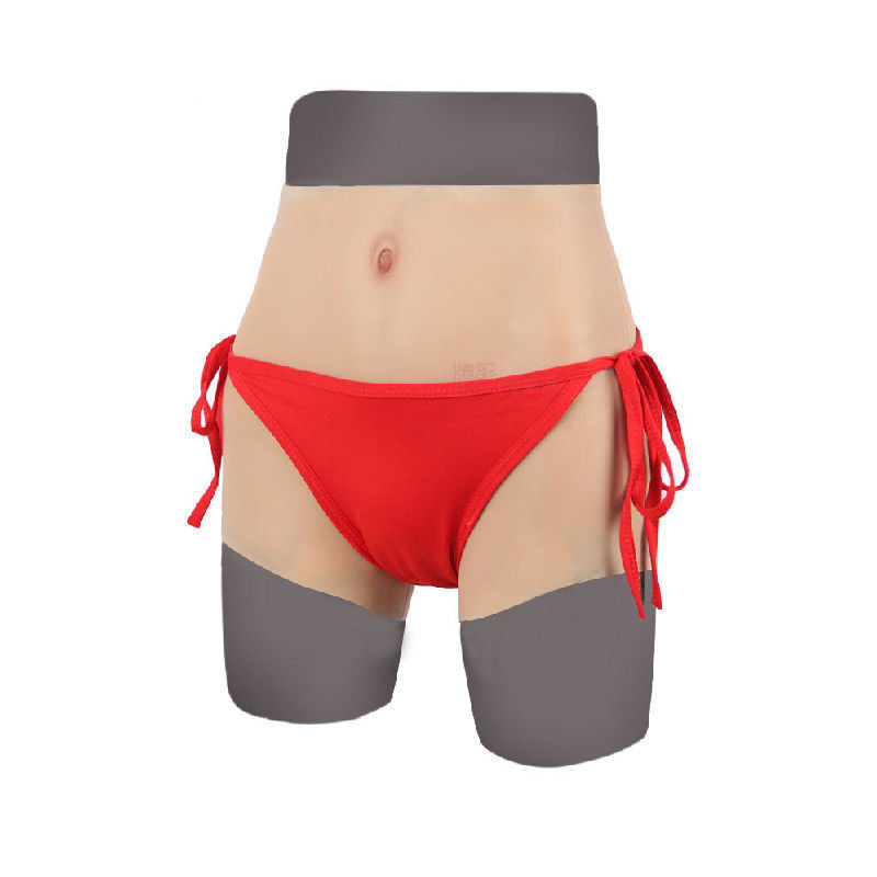 Đồ lót giả mẹ Nam sang Nữ Silicone Âm đạo giả Nữ có thể chèn cơ thể dưới có thể xả nước tiểu CD Cros