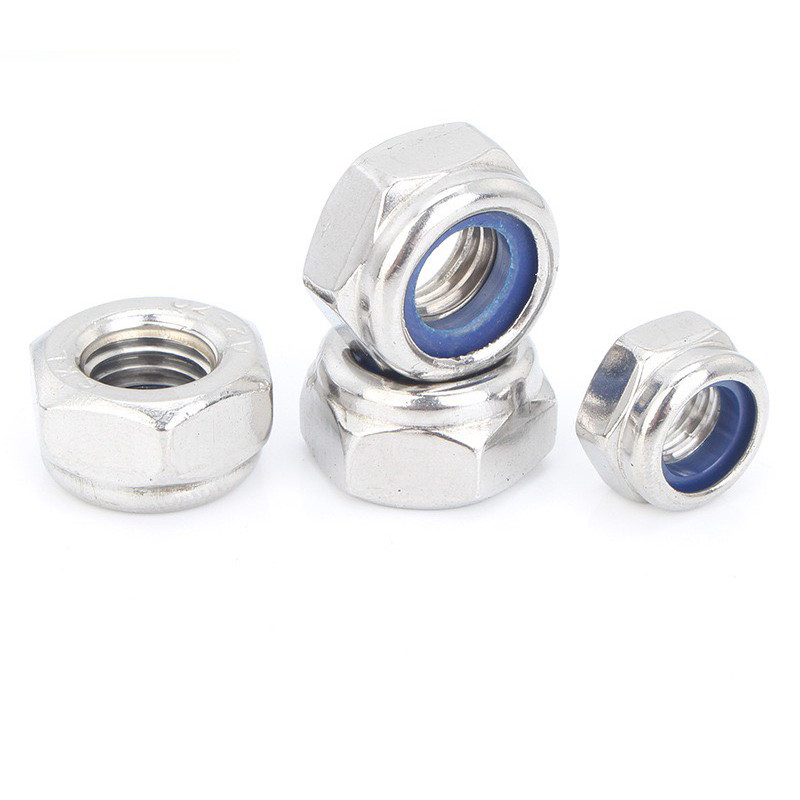 Bộ Tán inox 304 M2/M3 Nylon Lock Nuts M2/M3 (10pcs/ 1 sets)