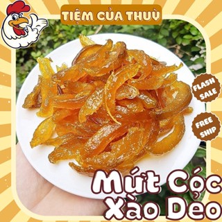 Ô Mai Cóc Sấy Dẻo, Mứt Cóc Xào Dẻo Xào Gừng Đặc Sản Ô Mai Hà Nội, Tiệm Ăn Vặt Thuỳ Bùi