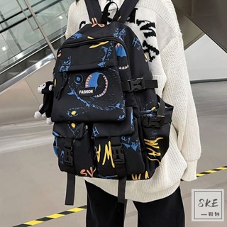 Ba lô nam 2025 ba lô thời trang mới phong cách Hàn Quốc ba lô cho học sinh trung học lớp 4 5 và 6 ba lô đeo vai đôi