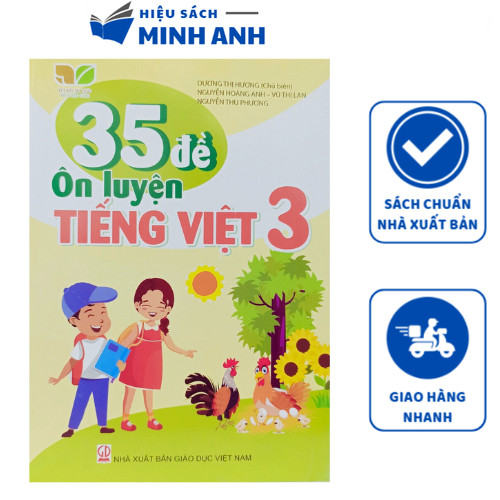 Sách - 35 đề ôn luyện Tiếng Việt 3 (Kết nối tri thức với cuộc sống)