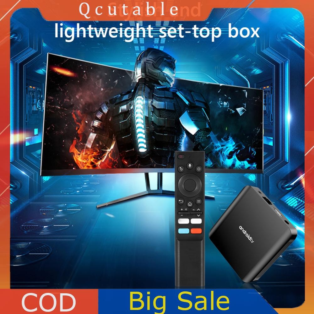 TV98 ATV PLUS Android 14.0 Smart TV Box 4K HD Media Player Dual WIFI BT5.0