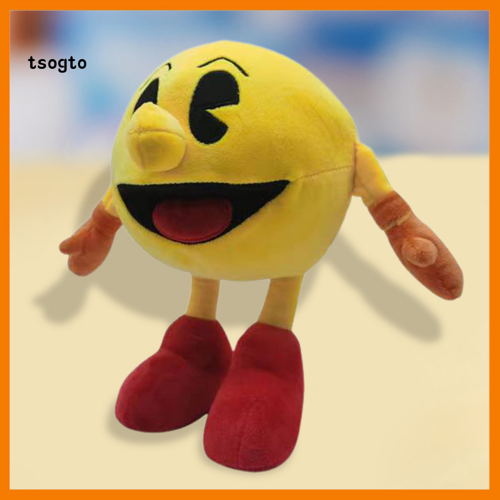 [TS] Pacman Cozy Touch Búp Bê Nhồi Bông Đồ Chơi Người Hâm Mộ Hoạt Hình Hình Trò Chơi Búp Bê Sang Trọ