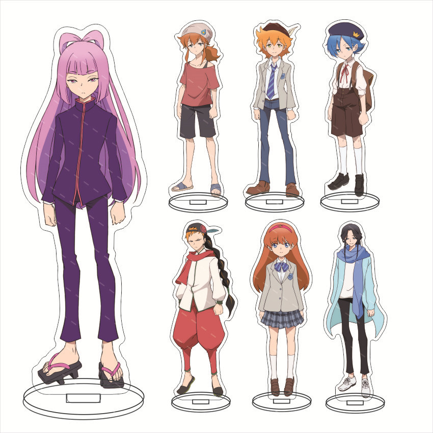 Fairy Demon Wars Acrylic Dali Thương hiệu Yamato Niu Ruo Jack Phoenix Fudo Acrylic Đồ trang trí