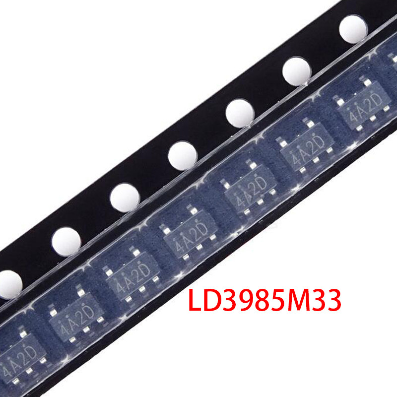 Mới 10 Chiếc LD3985M33R SOT23-5 LD3985M33 SOT B330 SOT23 Màn Hình Điều Chỉnh Giọt Thấp