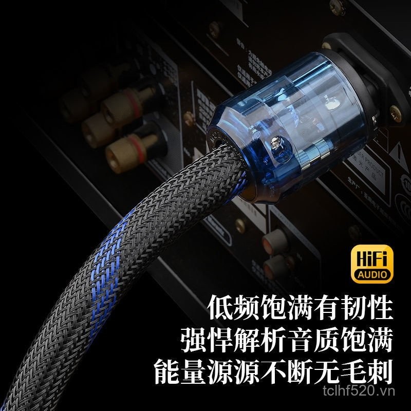 Fever-grade oxygen-free copper power cord HiFi American standard national standard CD power amplifie