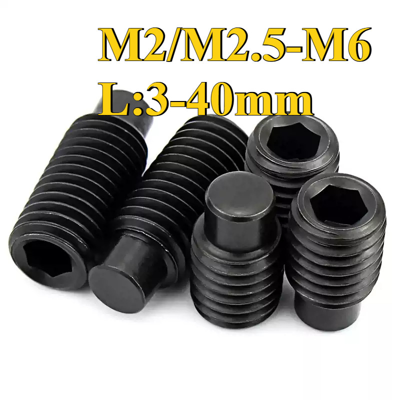 12.9 Lớp Hình Trụ Chắc Chắn Lục Giác Ổ Cắm Vít Bump Machine Meter Nails M2 / M2.5 / M3 / M4 / M5 / M