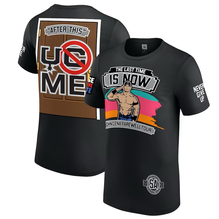 Bán Mới WWE John Cena John Cena John Cena Cùng In 100% Cotton Đấu Vật Cổ Tròn Chất Lượng Cao Top Áo 