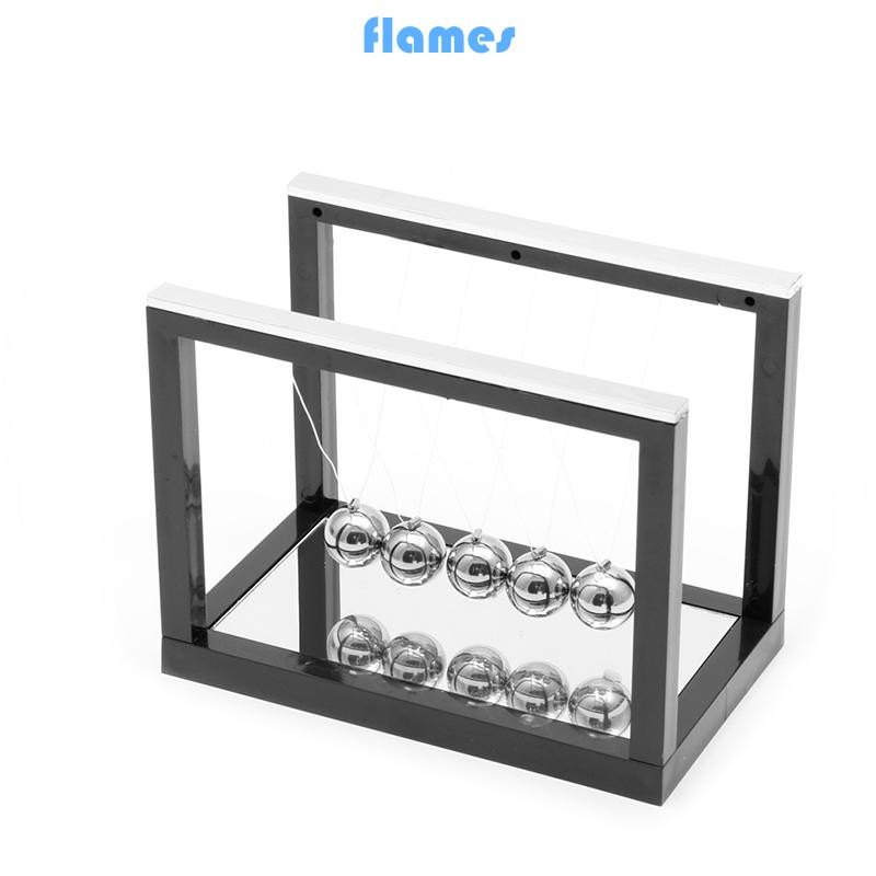 Newtons Cradle Steel Balance  Fun Decoration Physics Science Toy  S New