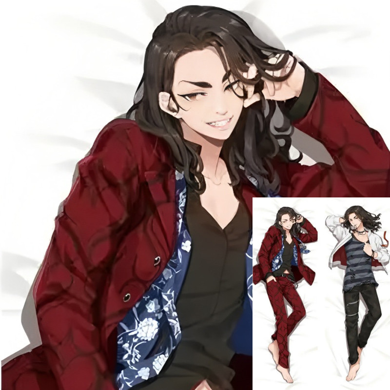 Anime Bi Keisuke Dakimakura Hing Ốp Lưng Nam Otaku Gối Chăn Ga Gối Nhà