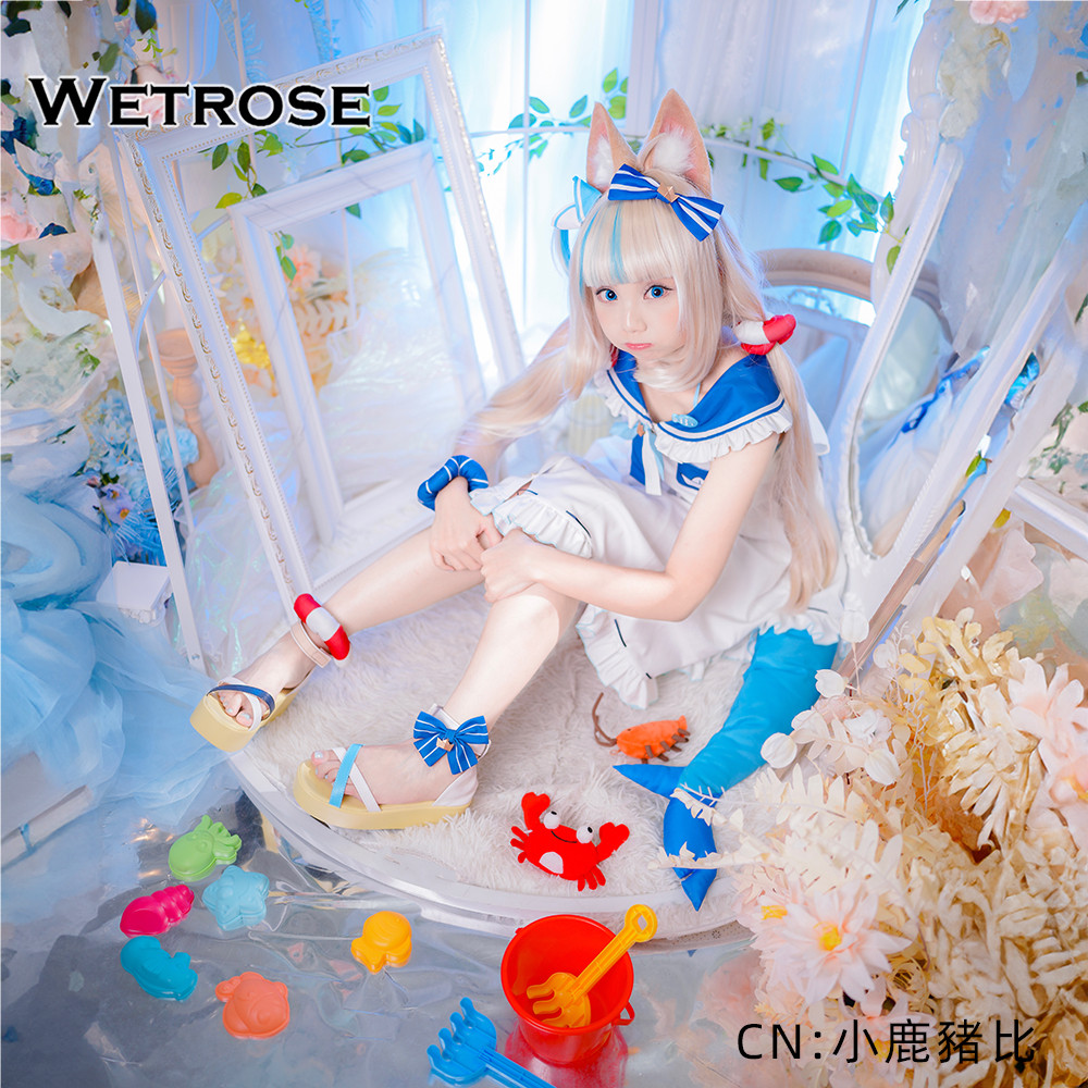 [Wetrose] Còn hàng Vtuber Sameko Saba Trang phục hóa trang Gura