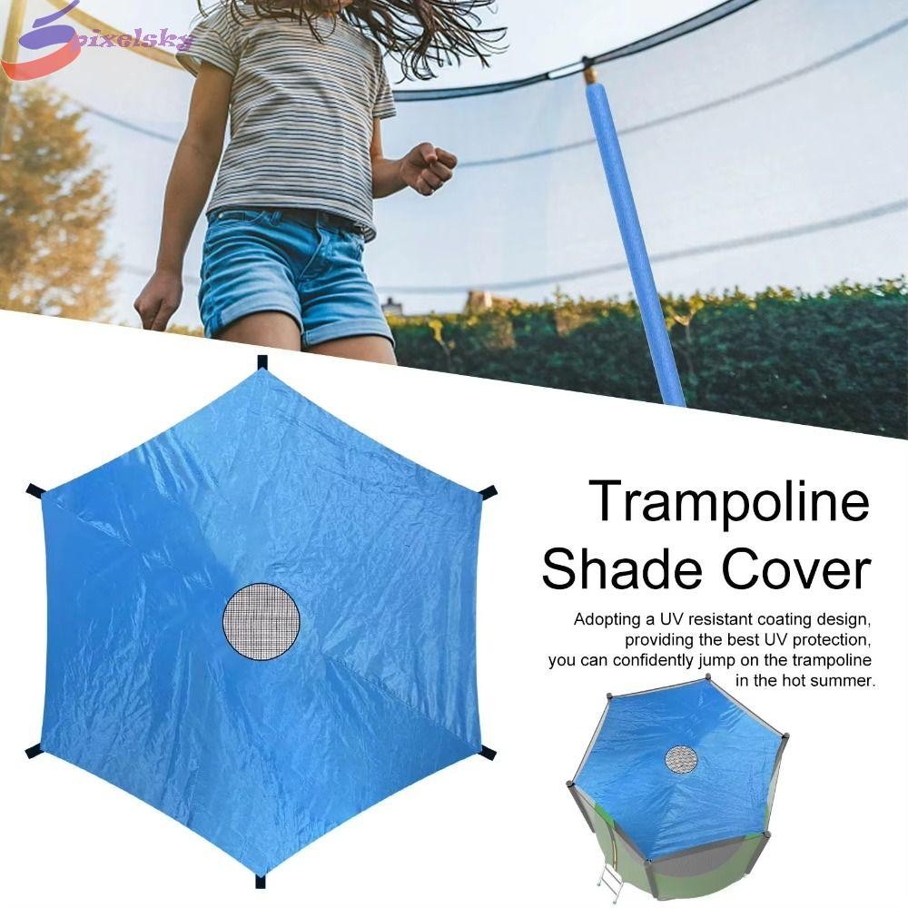Mái Che Nắng PIXELSKY Trampoline - Bạt Chống Nước và UV Cho Tấm Lò Xo 6/8/10ft