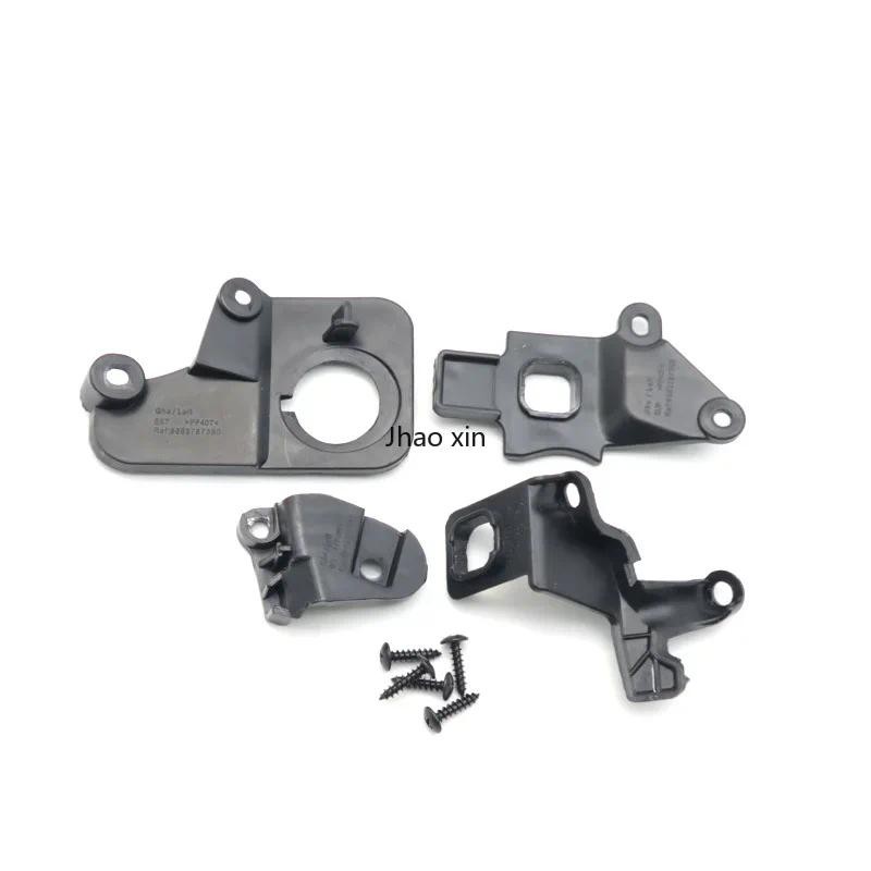 Bộ sửa chữa đèn pha ô tô Giá đỡ vòng bảo vệ Sửa chữa nhựa cho Citroen C5 Đen Chất lượng cao 6212F0,6