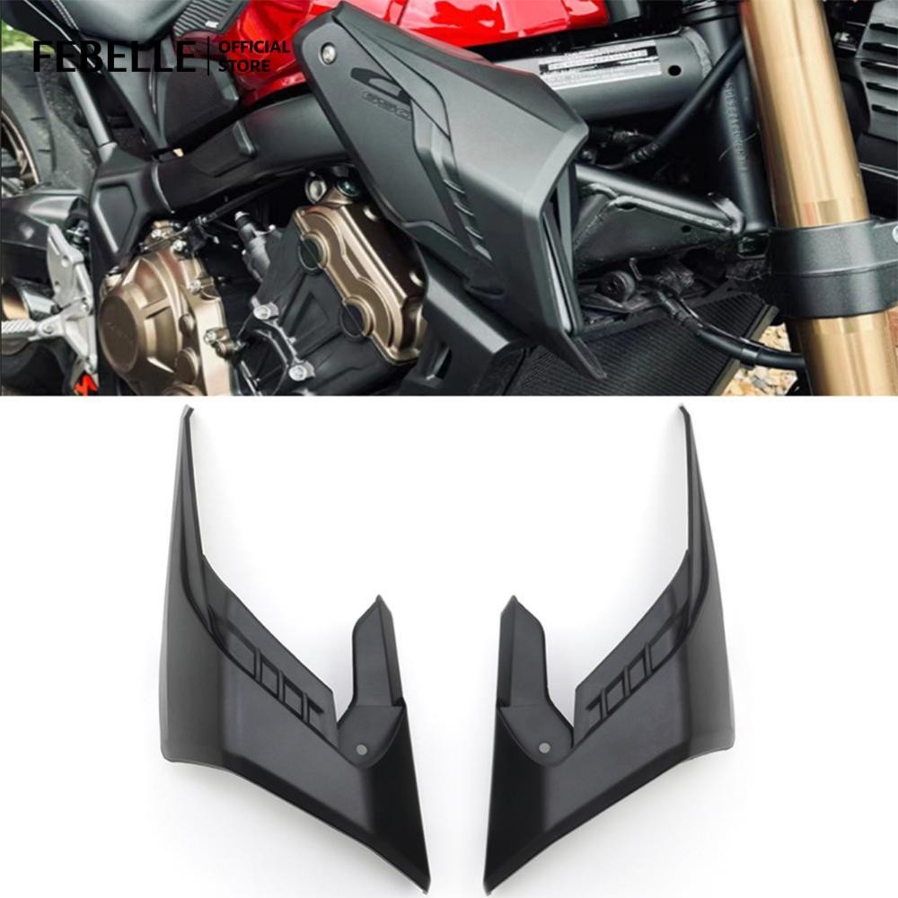 2 Chiếc Xe Máy Cánh Bảo Vệ Gió Fairing Winglets Vây Viền Dành Cho Xe Honda CB650R CB650R CB 650R 201