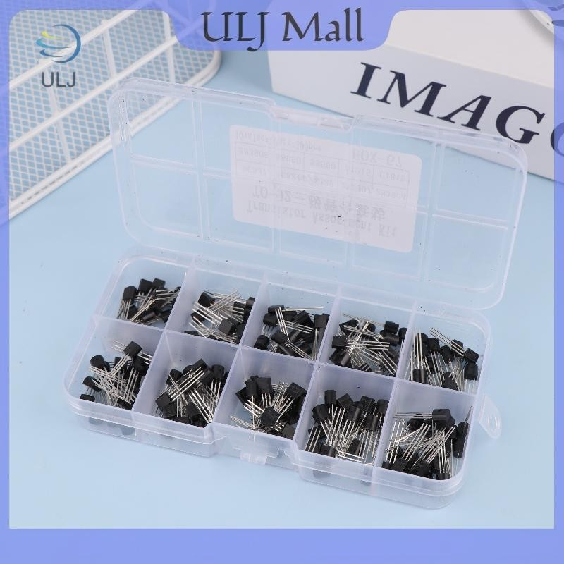 ULJ 1 / 2 / 3 Bộ 200 CÁI TO-92 NPN PNP Transistor Các Loại BC327 BC337 BC517 BC547 BC548 BC549 BC550