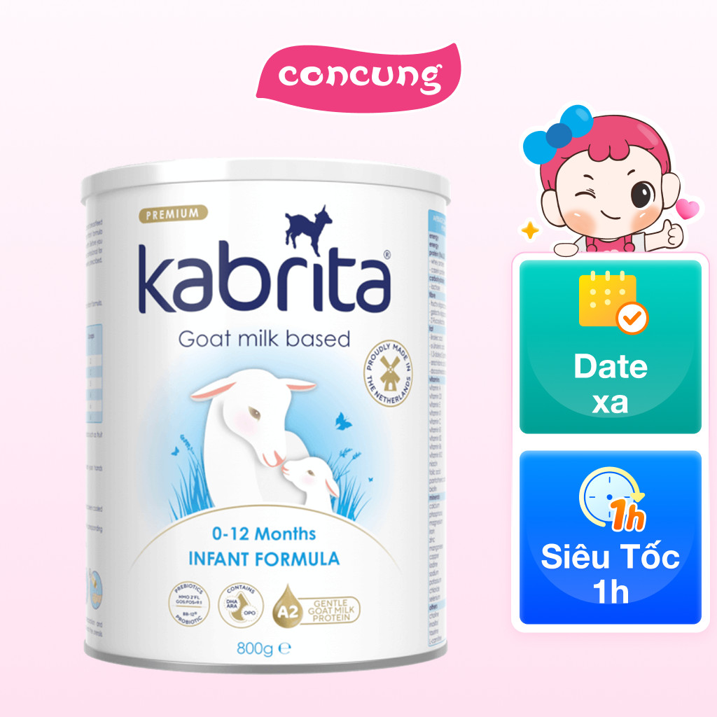 Sữa dê Kabrita Số 1 800g (0-12 tháng)