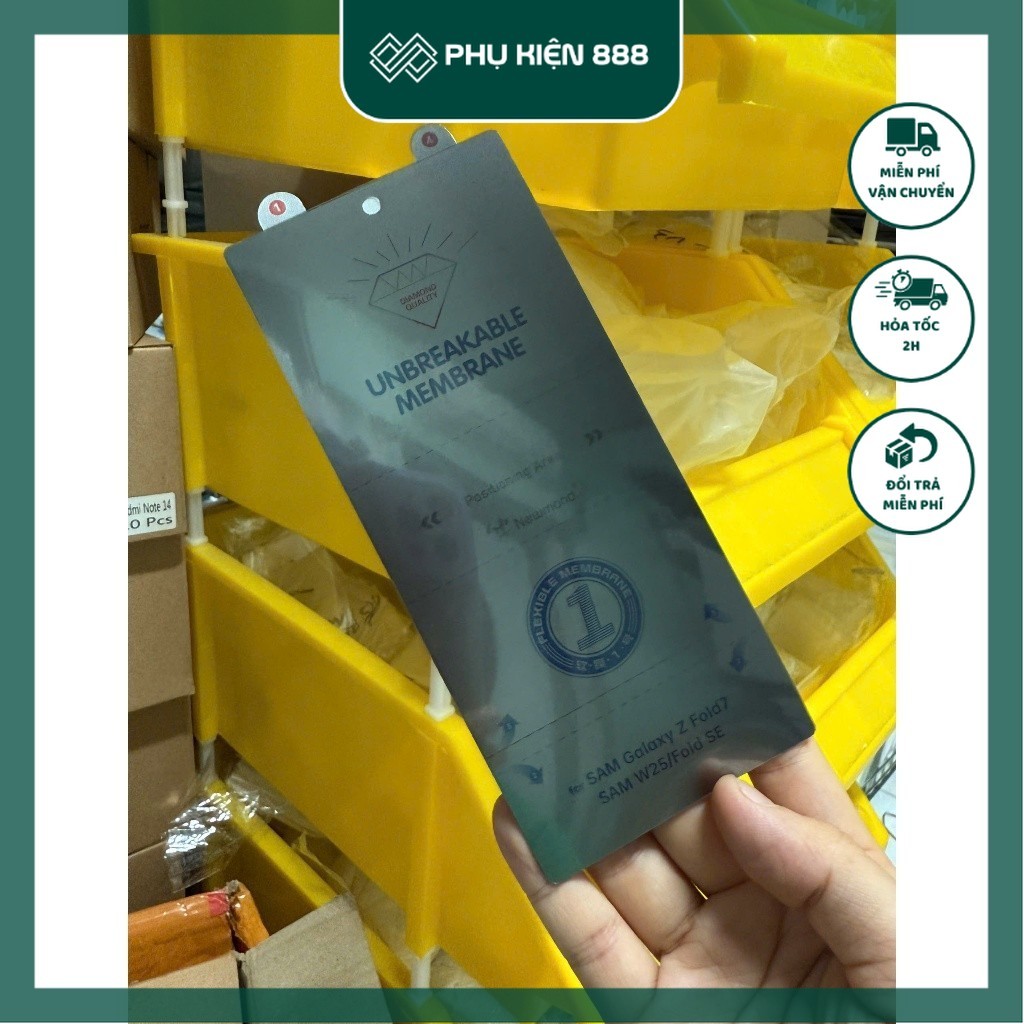 Dán dẻo PPF Samsung Galaxy Z Fold 7 CHỐNG NHÌN TRỘM Newmond