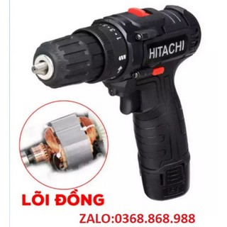 MÁY KHOAN BẮT VÍT BA CHỨC NĂNG HITACHI 12V