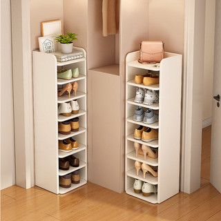 Kệ giày gỗ nhiều tầng - kệ đựng đồ gỗ mdf nhỏ gọn tối ưu diện tích