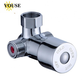 Van trộn nước nóng lạnh Máy trộn nhiệt độ Vòi tắm điều khiển nhiệt độ