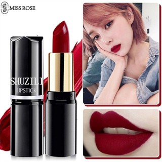 Miss Rose Round Tube Lipstick Dưỡng ẩm Và Tạo Màu Son Môi Chống Phai Trang điểm Chuyên Nghiệp Pop Matte Smooth Lipstick Trang điểm Môi Tổng Hợp Lâu Trôi Son Môi Thời Trang