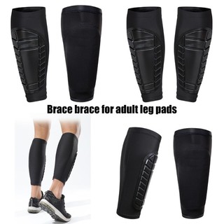 Seas 1 Cặp Bóng Đá Shin Pads Thoáng Khí Bắp Chân Bảo Vệ Bao Bóng Đá Shin Pads