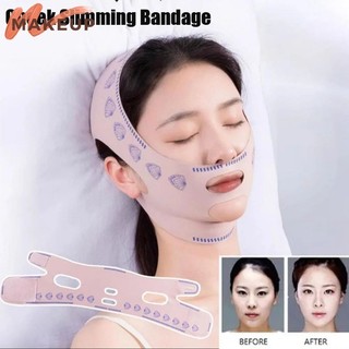 Dụng cụ chăm sóc sắc đẹp mặt - Băng giảm béo Chin Cheek dành cho nữ - Thoáng khí, tái sử dụng - Dây đeo chống nhăn nâng cơ mặt - Dây đeo đàn hồi nâng hình chữ V