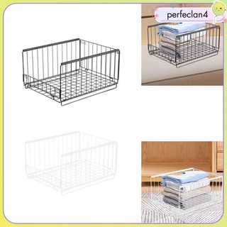 Giỏ đựng đồ có thể xếp chồng lên nhau Hộp đựng đồ lặt vặt bằng sắt cho tủ bếp