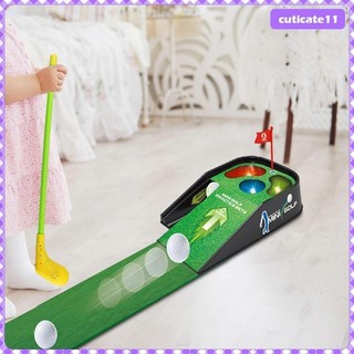 Huấn luyện thể thao trong nhà và ngoài trời, Bộ trò chơi Golf Mini, Đồ chơi Golf để chơi sân sau, bé trai