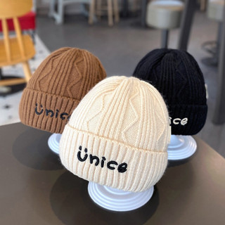 Phong Cách Hàn Quốc Dệt Kim Trẻ Em Mũ Ấm Áp Bé Trai Bé Gái Chữ Dệt Kim Mũ Len Bé Gái Ấm Áp Bảo Vệ Tai Cho Bé Mũ Trùm Đầu