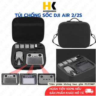 Túi chống sốc cho DJI AIR 2/2S gọn gàng tiện dụng bảo vệ flycam tay điều khiển hub sạc