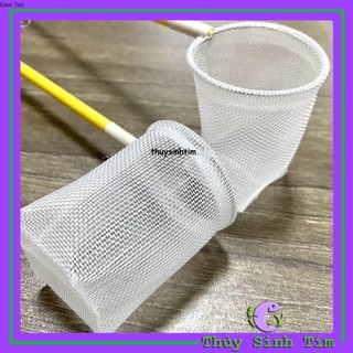 Vợt Tép Lưới Nano Định Hình (Không Gập Lưới, An Toàn Cho Tép)
