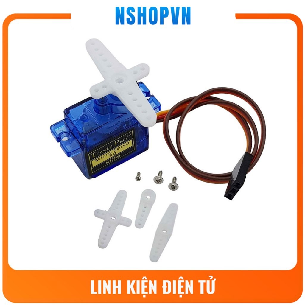 Động cơ servo SG90 360 độ