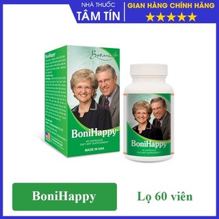 ✅[CHÍNH HÃNG] BoniHappy- giúp mang lại cho bạn giấc ngủ ngon, thoải mái, tinh thần thư giãn - LỌ 60 VIÊN