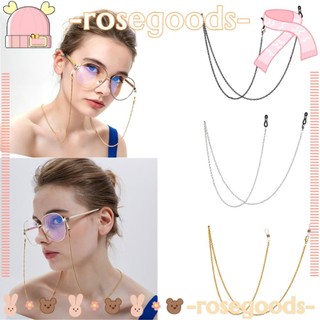 Dây đeo kính bằng kim loại chống trượt thời trang dành cho nam và nữ