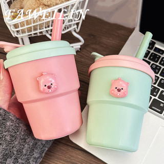 Goldens 500mL Cốc Cà Phê Có Nắp Ống Hút Silicon Nước Lạnh Sữa Trà Cốc Chống Rò Rỉ Chai Nước Uống Di Động Cốc Du Lịch VN