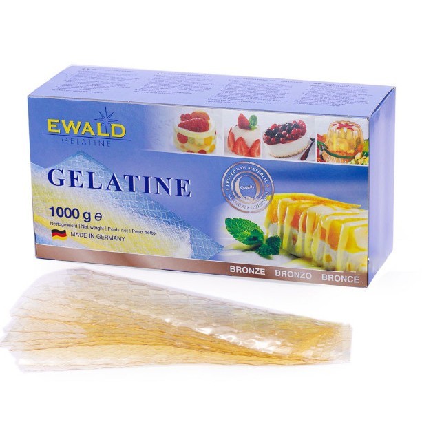 Gelatin Lá Ewald - 10 lá