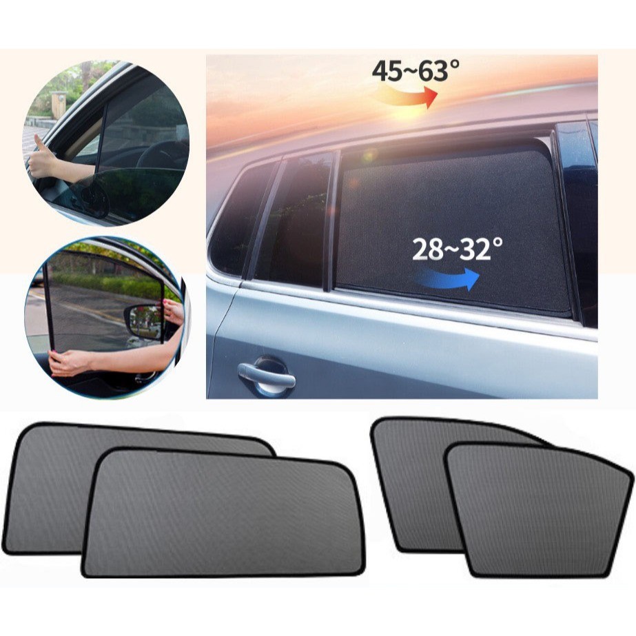 Rèm che nắng ô tô Vinfast VF3 2024 2025 - 5 PCS