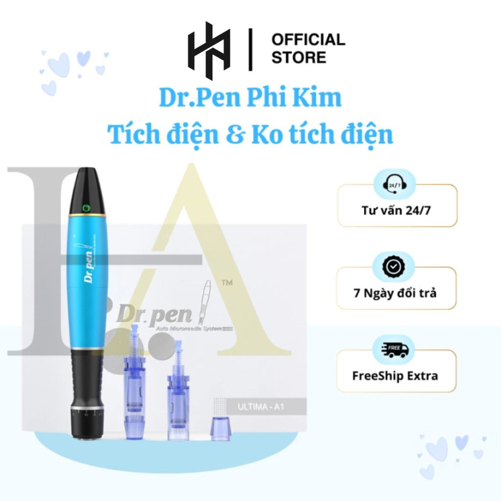 [ Dr.Pen Tích điện & Không Tích điện ] Máy phi kim , cấy phấn, cấy tảo Dr.pen