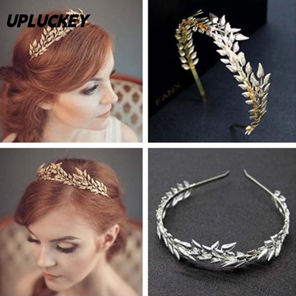 UPLUCKEY Cài Tóc Kiểu Chiếc Lá Thời Trang Cho Nữ