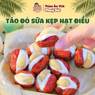 Táo Đỏ Kẹp Sữa Lạc Đà Nhân Hạt Điều, Kẹo Táo Đỏ Kẹp Sữa Lạc Đà Và Nhân Hạt Điều Dinh Dưỡng Ăn Kiêng Healthy