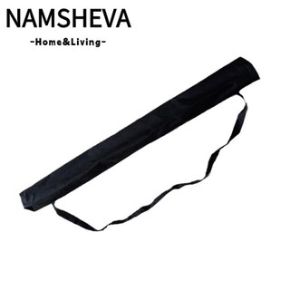 Túi đựng ô NAMSHEVA, có dây đeo vai Vỏ bảo vệ chống bụi màu đen, Giá đỡ gậy có thể gập lại đa chức năng Đi bộ đường dài du lịch