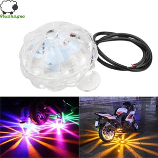  Đèn khung gầm FLASHSYNC Đèn đuôi sau Led RGB Đèn nhấp nháy Flash 9-72V   12V Đèn hậu cảnh báo DC đa năng Đèn hậu xe máy 
