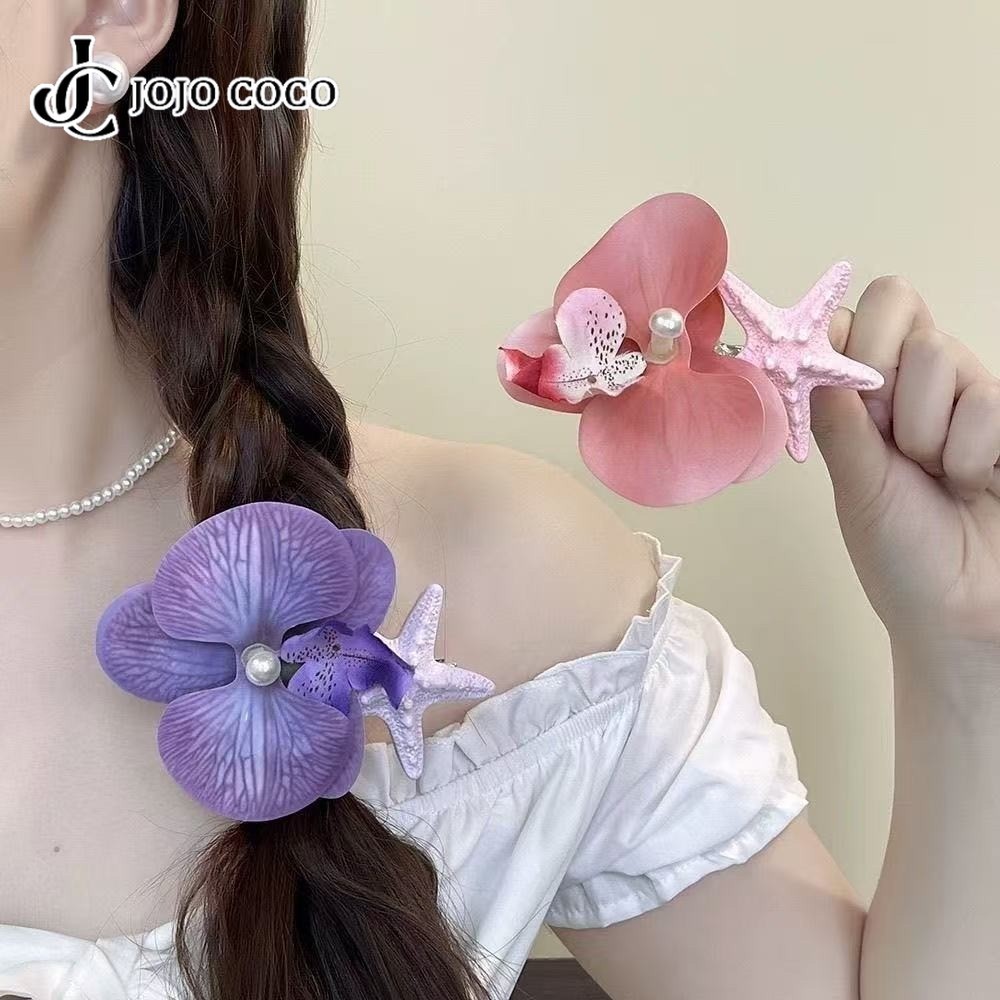 Kẹp tóc JOJO COCO Bướm Sao Biển mới 2025 - Phụ kiện tóc nữ