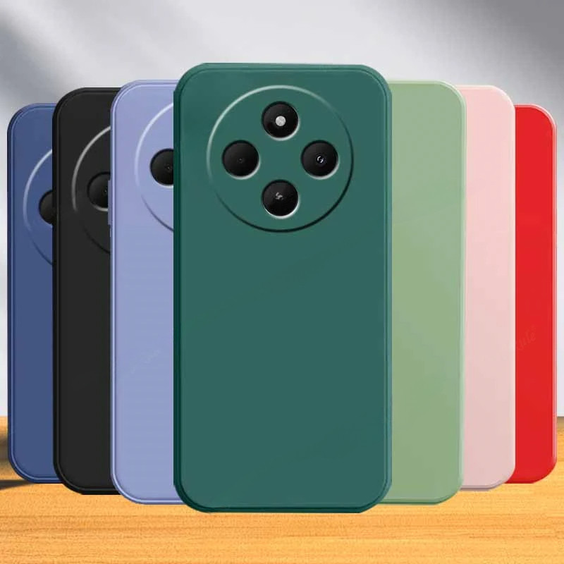 Dành Cho Redmi 14C Ốp điện thoại Redmi 14C Ốp điện thoại Silicon Lỏng Mới Chống Sốc Ốp điện thoại TP