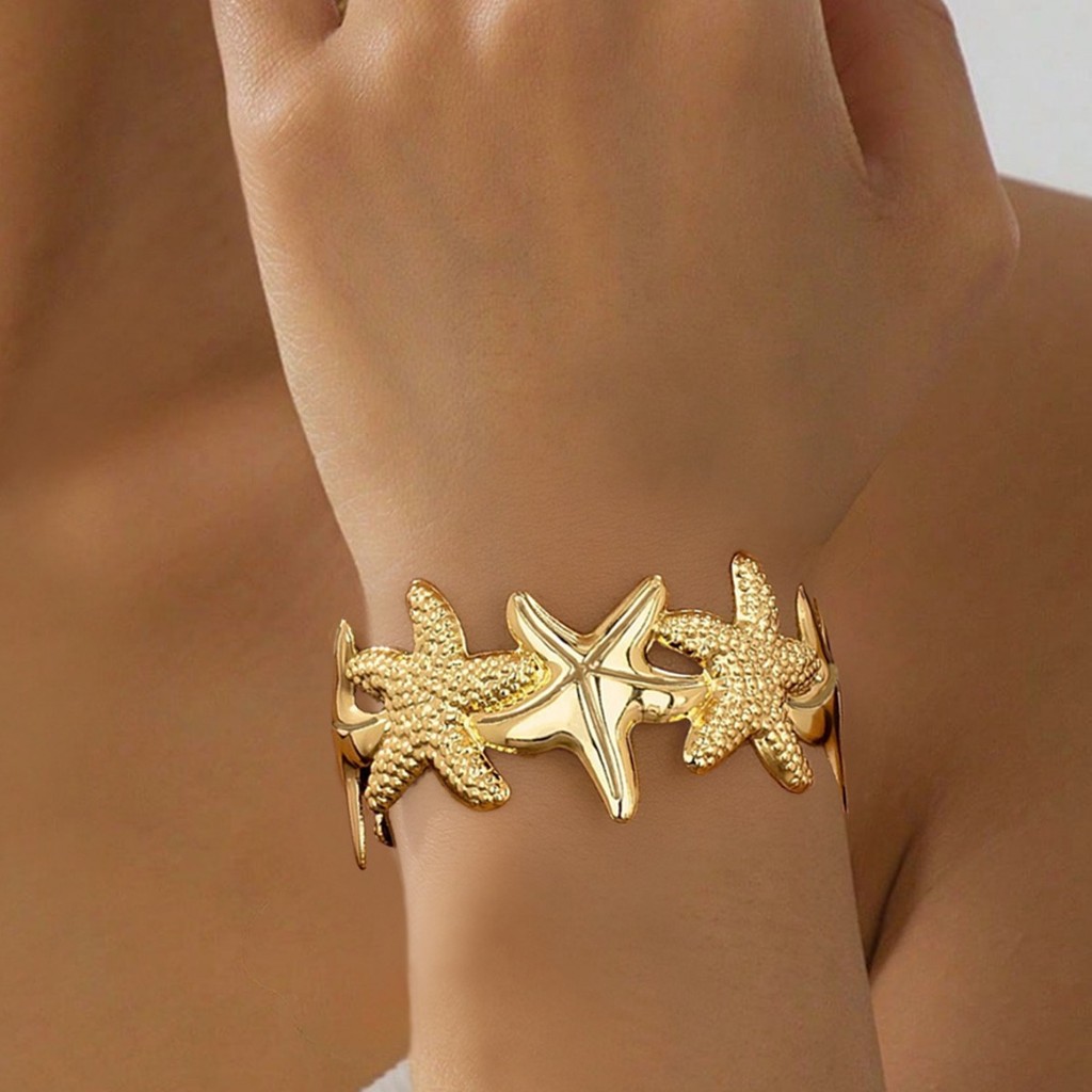 Gmail Flower Bracelet Hợp Kim Mở - Thiết Kèo Tinh Tế, Phù Hợp Làm Quà Tặng