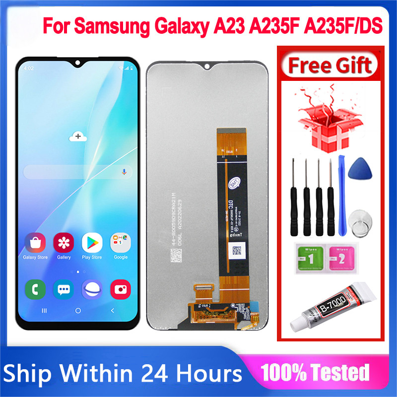 6.6 '' Dành Cho Samsung Galaxy A23 4G A235 A235M SM-A235F / DS Màn Hình LCD Bộ Số Hóa Cảm Ứng Cho Mà